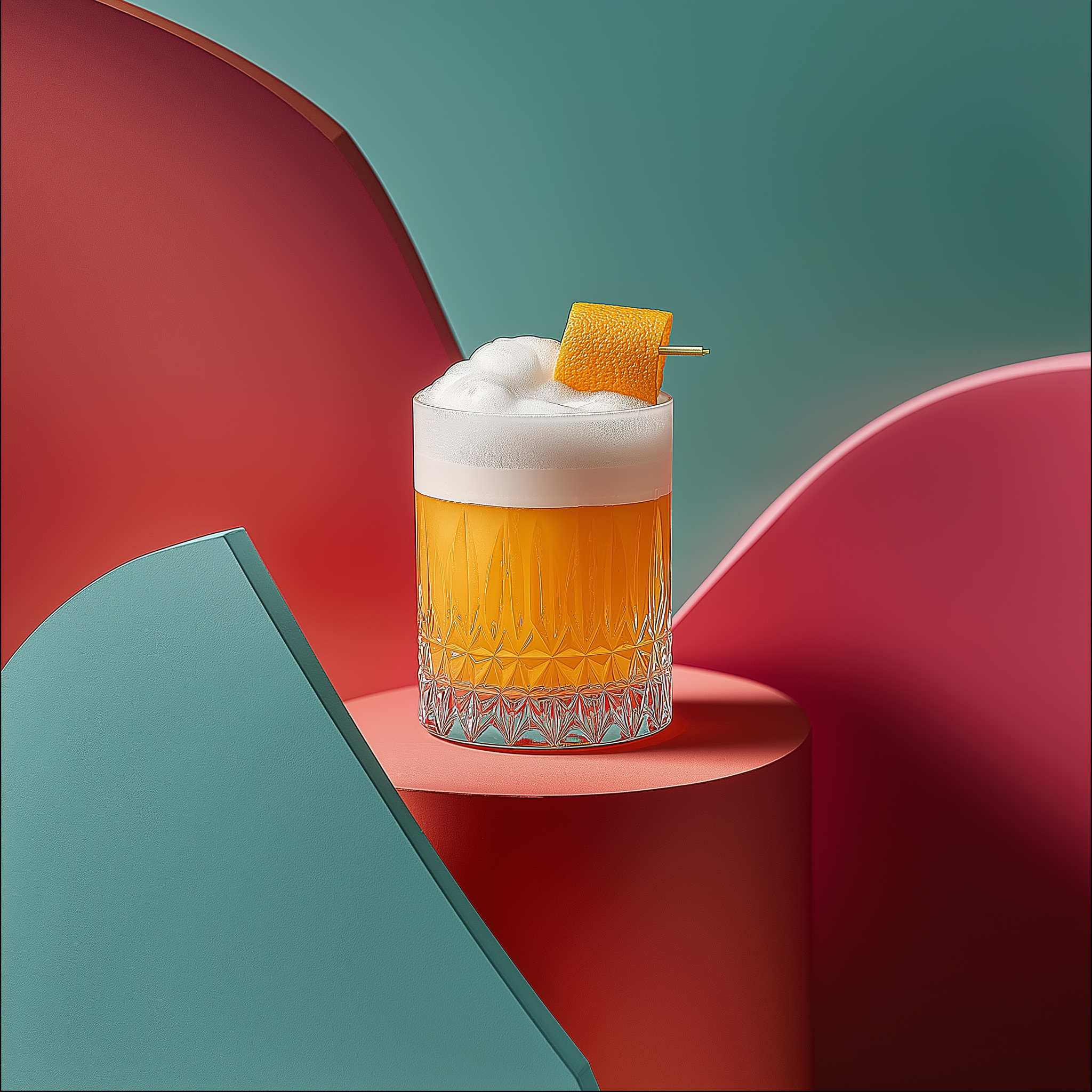 Non-alcoholic amaretto sour – Pollen drinks | non-alcoholic spirit