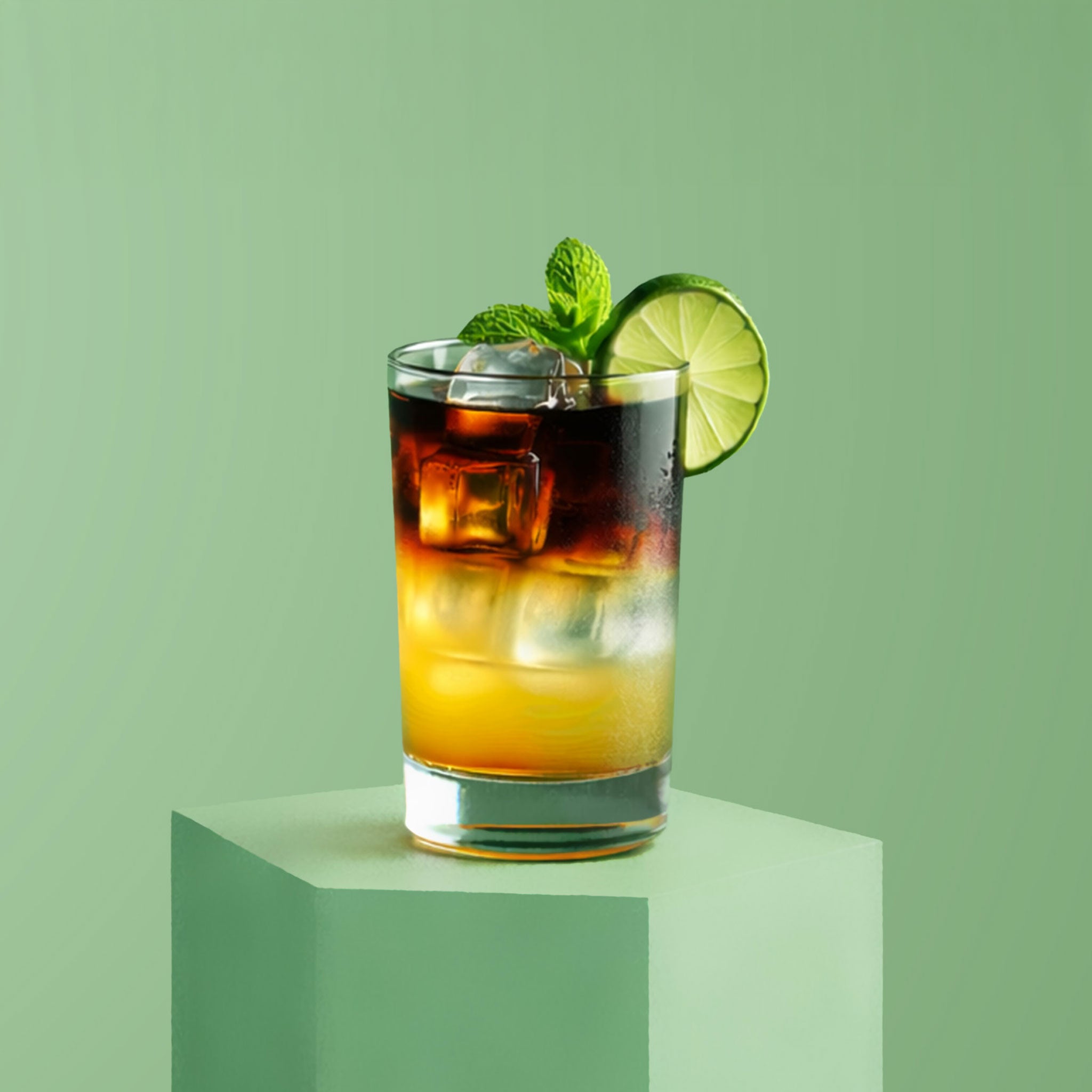 Dark and Stormy sans alcool : La recette épicée et intense avec Pollen Spiced Caribbean